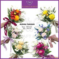 Wedding Bridal Hand Bouquet Ready Made | Bunga Tangan Lily Pengantin Tunang Akad Nikah  | JV 02016/3