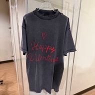 巴黎世家 字母復古T恤🔥
