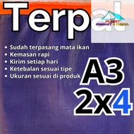 A3 Plastic Tarpaulin Size 2x4 Meters Multipurpose WEATHER RESISTANT