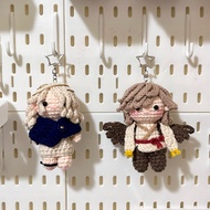 GANTUNGAN REVERSE: 1999 CUSTOM CROCHET Keychain | Getian & Six | Reverse knitted keychain: 1999
