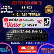 EZ-BOX SET TOP BOX DVB-T2 PENERIMA SIARAN TELEVISI DIGITAL YOUTUBE