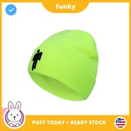 🐰 FUNKY Billie Eilish  Embroidery Knitted Beanies Girls Boys Casual Hat Winter Men Women Topi