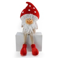 Christmas Decorations Face Doll Ornaments Elder Hanging Mushroom Head Gnome Dwarf Decorations Legs S