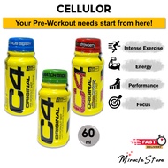Cellucor C4 Pre Workout Shot 60ml Caffeine