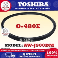 AW-J900DM O-480E TOSHIBA WASHING MACHINE BELTING GEARBOX BELTING O-480 AW-J900D AW-J900 AW-900DM J90