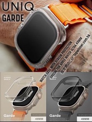 UNIQ Apple Watch Ultra 49mm Garde全包覆超薄透明防撞保護殼