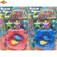 Ready Stock Fishing Game Bath Toy Set Toy Pool Toy Kids Education 706-67A