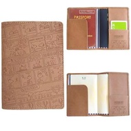 日本直送 Snoopy 史努比漫畫風護照套｜可放兩本護照｜旅行必備卡片收納袋