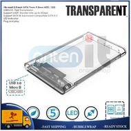 USB 3.0 SATA 3.0 HDD Hard Disk Drive External HDD Enclosure Case 6 Gbps Support 3 TB