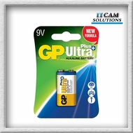 GP ULTRA 9V ALKALINE BATTERY / 9VOLT BATTERY / BATTERY 9 V