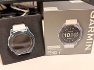 Garmin Fenix 7 Sapphire Solar 47mm Mineral Blue 藍白