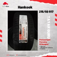 Hankook ventus prime 215/50R17 Tayar Baru (Installation) 215 50 17 New Tyre Tire TayarGuru Pasang Kereta Wheel Rim Car