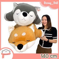 Doony_doll ส่งเร็ว จากกทม ตุ๊กตา หมาชิบะ หมาไซบีเรียน 140cm ของขวัญวันเกิด ของขวัญให้แฟน วาเลนไทน์ ของขวัญปัจฉิม หมอนข้าง