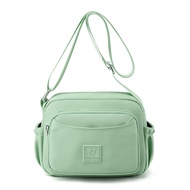 Tas colorful fox 0411 Tas selempang colorful fox Nilon anti air tas selempang wanita waterproof slin