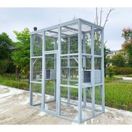 Outdoor Pet Cat Villa Waterproof, Sunscreen, Warm Cat Villa Rainproof Outdoor Cat Nest Outdoor Cat N