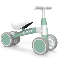 Sejoy Baby Balance Bike Children Walker For 1-3 Years Old Boys Girls 12-36 Months Kids Toddler 4 Whe