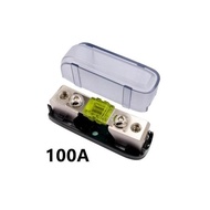 Fuse Holder with 100 Amp 100A AFS Fuse for Boat Car Audio Video
