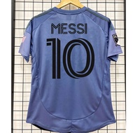 Quần Áo Bóng Đá INTER MIAMI 2025 Màu Xám Đen Vải MÈ HÀN QUỐC Cao Cấp CÓ IN Tên Số