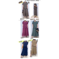 Jialongfeng Clothing Chest 44 Inch Cool Yarn Short Sleeve Cropped Wide Pants Suit