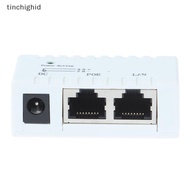tinchighid 12V - 48V Passive POE injector for IP Camera VoIP Phone Netwrok AP device Nice