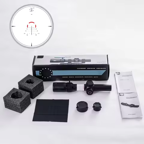 S6 1-6x24 / 1-8x24 SFP Scope & 4-16x44 / 5-25x56 / 6-24x50 FFP Riflescope with Turret Lock Wide FOV 