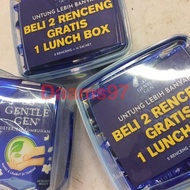 KLT-348 DETERJEN GENTLE GEN 1 DUS 12 RENCENG + LUNCH BOX FREE -