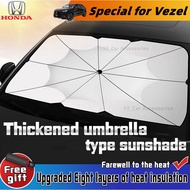 🔥SG READY STOCK🔥Honda Vezel  special window sunshade sunshade anti-ultraviolet cooling