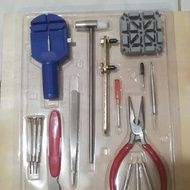 A set Of Watch Service Tools Complete Watch Repair Tool Package