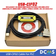 USB-CIF02 Cable For PLC Omron Cs CJ CQM1H CPM1A C200H Series Cable