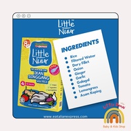 Ready To eat Babyfood 8M+ | Little Nuur | Travel Friendly | Bubur Nasi | Khazanah | Oriental | Siame