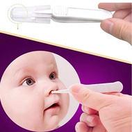 Baby's Cleaning Tweezer Ear Nose Navel Cleaner Remover Plastic Forceps Body Care