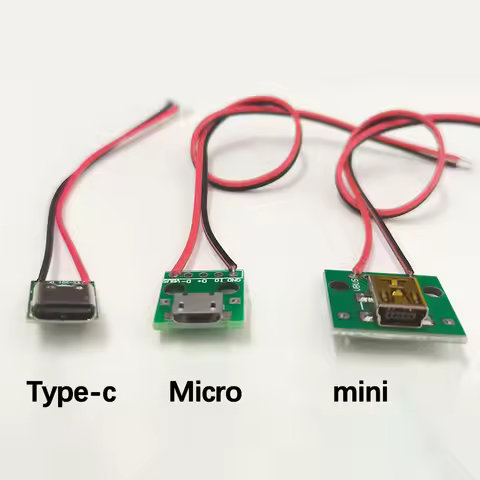 1PC 2A Micro/Mini USB Jack 3.1 Type-C 5V Female Connector Jack Charging Port USB Test Board Type C S