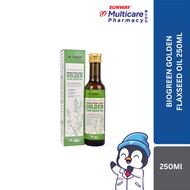 BIOGREEN GOLDEN FLAXSEED OIL 250ML