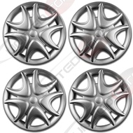 ABS Plastic Silver Tire Cover Wheel Covers Hubcaps Hubcaps Rim Iron Rim Cover Universal 13 "13 inch