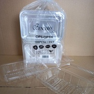 OPS 1H Plastic Container (1pkt x 100pcs+/-)