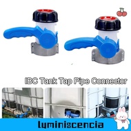 LUMINISCENCIA IBC Tank Tap Pipe Connector, DN40/DN50 1000L Container Male Export Butterfly Valve Swi