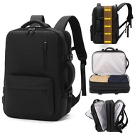 40L Expandable Travel Backpack - Convertible 21-Inch Luggage-Sized Laptop Bag with 5+ Storage Layers