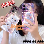 [GCS225] Protector hp Oppo A6 Pro 4G/5G - Oppo A5 Pro 4G/5G Latest Cute Cat motif Cute Fashion Case