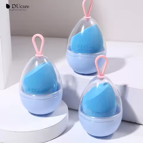 DUcare 1pc Makeup Sponge Fashion Make up Cream Cosmetic Puff For Foundation Powder Sponge Beauty Too