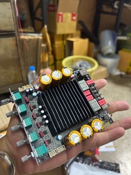 แอมป์ Amp Zk-sub600 แอมป์ขับกลางแหลม2.0 ch R300 L300 w rms กำลังขับรวม600 รองรับ aux usb ปรีไมค์ และ