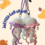 Car Charm/ Crochet Car Charm/ Jellyfish  Car Charm/Cute Car Charm/Car Hanging acessories