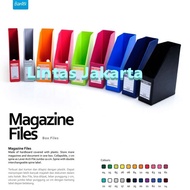 Plastic File Box A4 Size Magazine Files Bantex Brand 4010