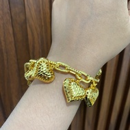 Dubai love openwork anchor bracelet 2 cm contains 5 pcs