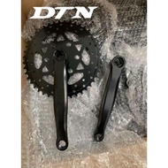 Fixed Gear Bicycle Disc Crank 44T Pattern, Classic Style 44-Tooth Fixed Gear Disc Crank