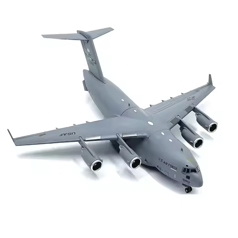 27cm Diecast Alloy 1/200 Scale US Air Force C-17 Globemaster III Transport Aircraft Finished Model G
