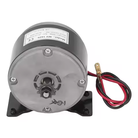 MY1025 12V 250W High Speed Brushed DC Motor 2750rpm High Efficiency Aluminum DC Electric Motor for E