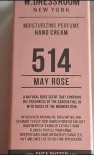 W.Dressroom 514 May Rose 保濕香水護手霜