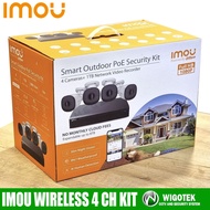 Imou Wireless 4 Channel Kit | 1-8 Channel NVR +4 bullet Camera