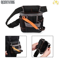 GESH1VX65 with 8 Pockets Waterproof Waist Pack Adjustable Belt Instrument Pouch