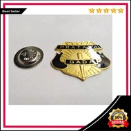 Pin Wing Lencana Gada Pratama Security Magnet